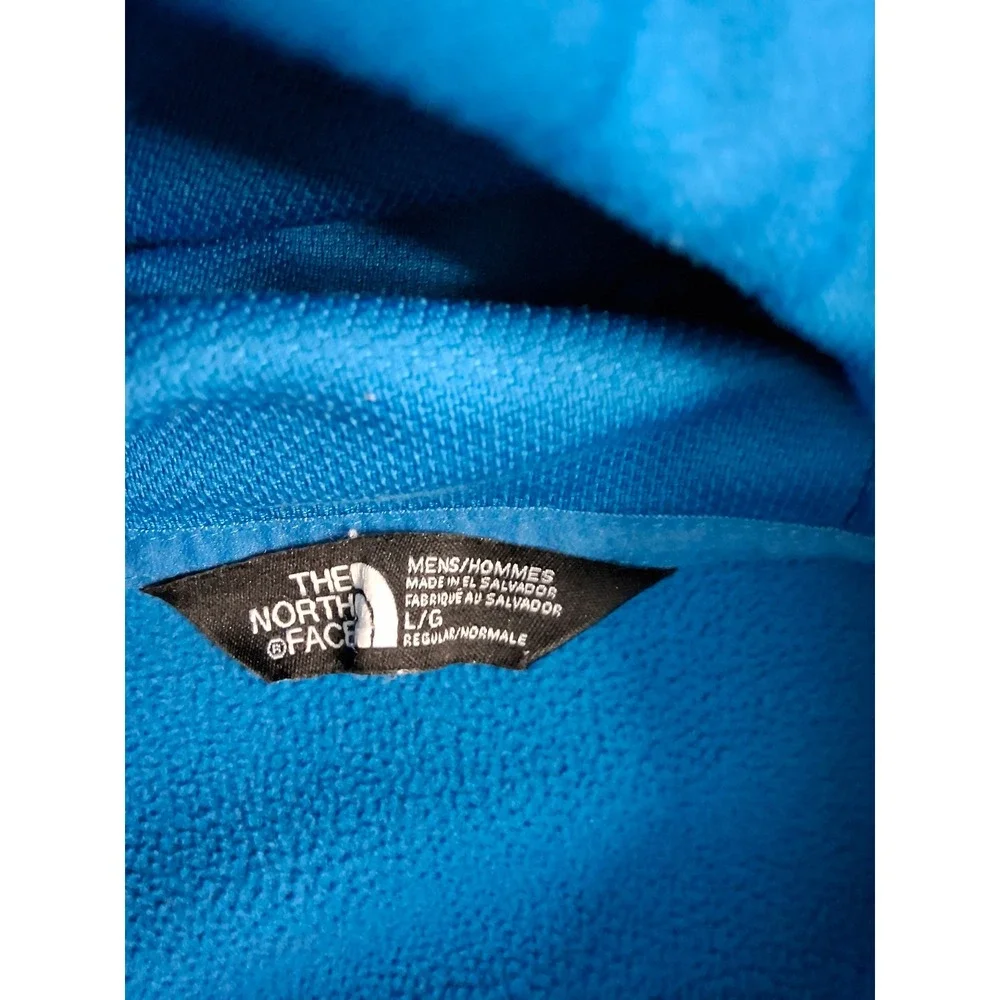 The‎ North Face Mens Blue Full Zip Hoodie Fine Alpine Equipment Fleece Jacket L